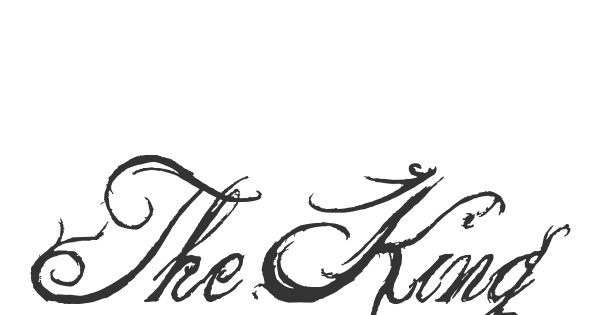 The King & Queen font font thumb